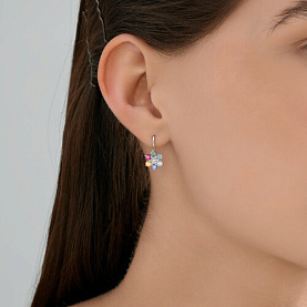 Серьги Diamant - Серебро 925, Фианит (арт. 94-120-02274-1)