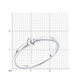 Кольцо SOKOLOV - Серебро 925 (арт. 94013370)