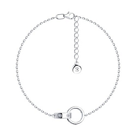 Браслет SOKOLOV - Серебро 925, Фианит (арт. 94051008)