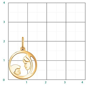 Подвеска Атолл - Золото 585 (арт. 5841)
