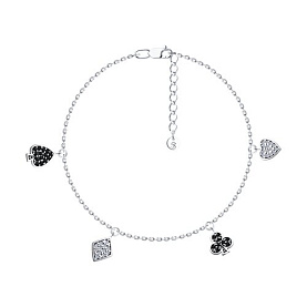 Браслет SOKOLOV - Серебро 925, Фианит (арт. 94051187)