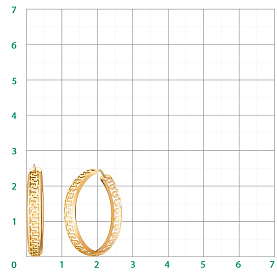 Серьги Атолл - Серебро 925 (арт. 20550з-925)