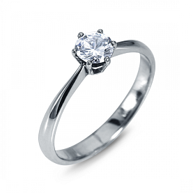 Кольцо Platinum Lab. - Платина 950, Бриллиант (арт. ПК-093-01)