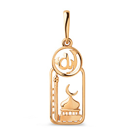 Подвеска ЮФ Династия - Золото 375 (арт. 106438-5000)