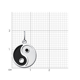 Подвеска SOKOLOV - Серебро 925, Эмаль (арт. 94032739)