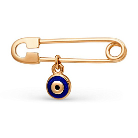 Булавка ЮФ Династия - Золото 375, Эмаль (арт. 000068-5682)