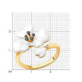 Кольцо SOKOLOV - Серебро 925, Эмаль (арт. 93010924)