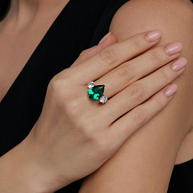 Кольцо SOKOLOV - Серебро 925, Фианит (арт. 94013744)