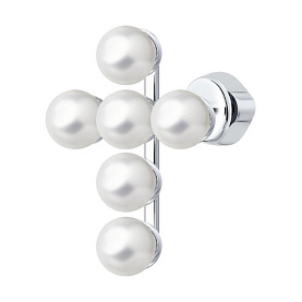 Серьга SOKOLOV - Серебро 925, Жемчуг имитация (арт. 94170163)