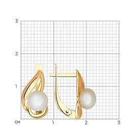 Серьги SOKOLOV - Золото 375, Жемчуг культивированный (арт. 37792037)
