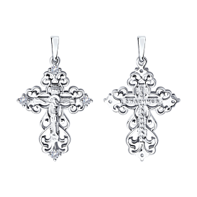 Подвеска Diamant - Серебро 925, Фианит (арт. 94-131-00850-1)