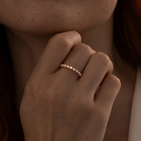 Кольцо SOKOLOV - Серебро 925, Фианит (арт. 93010911)