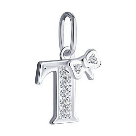 Подвеска SOKOLOV - Серебро 925, Фианит (арт. 94030479)