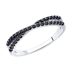 Кольцо Diamant - Серебро 925, Фианит (арт. 94-110-01512-1)