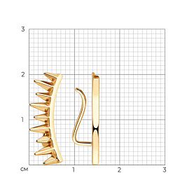 Серьги Diamant - Серебро 925 (арт. 93-120-02094-2)