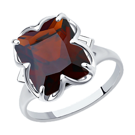 Кольцо SOKOLOV - Серебро 925, Синтетический нанокристал (арт. 92011234)