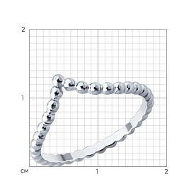 Кольцо SOKOLOV - Серебро 925 (арт. 94014460)