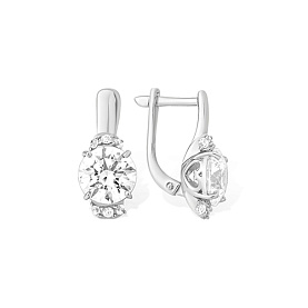Серьги EFREMOV - Серебро 925, Фианит (арт. 1210014755-502)