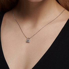 Колье SOKOLOV - Серебро 925, Фианит (арт. 94070933)