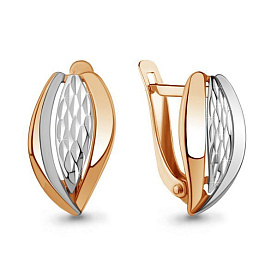 Серьги Аквамарин - Серебро 925 (арт. 33402.6)