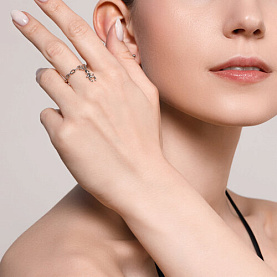 Кольцо SOKOLOV - Серебро 925, Эмаль (арт. 94013733)