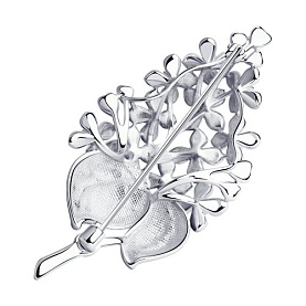 Брошь SOKOLOV - Серебро 925, Фианит, Эмаль (арт. 94040228)