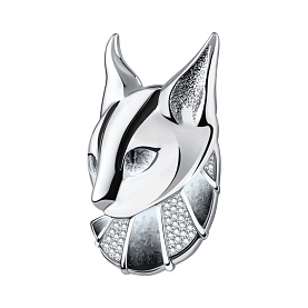 Брошь Talant - Серебро 925, Фианит, Эмаль (арт. 60-79-0001-14037)