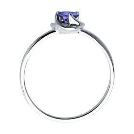 Кольцо SOKOLOV - Серебро 925, Танзанит (арт. 92012120)
