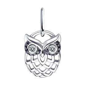 Подвеска Diamant - Серебро 925, Фианит (арт. 94-130-01084-1)