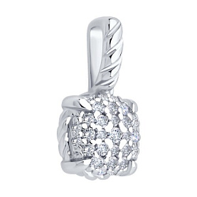 Подвеска SOKOLOV - Серебро 925, Фианит (арт. 94033279)