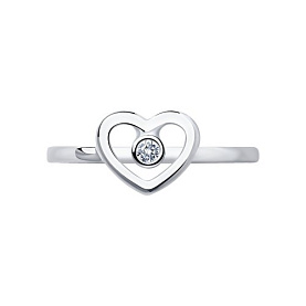 Кольцо SOKOLOV - Серебро 925, Фианит (арт. 94012752)