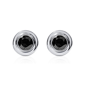 Серьги Platinum Lab. - Платина 950 (арт. ПС-020Ч-07)