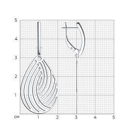 Серьги SOKOLOV - Серебро 925 (арт. 94024931)
