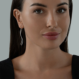 Серьги Diamant - Серебро 925 (арт. 94-120-01036-1)