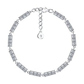 Браслет SOKOLOV - Серебро 925, Фианит (арт. 94050558)