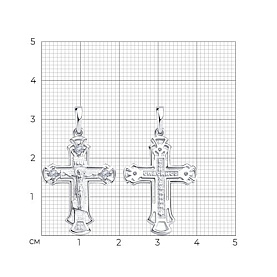 Подвеска Diamant - Серебро 925, Фианит (арт. 94-131-00818-1)