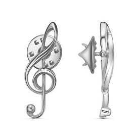 Значок Красная пресня - Серебро 925 (арт. 13015600Пл)