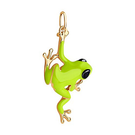 Подвеска SOKOLOV - Серебро 925, Эмаль (арт. 93030380)