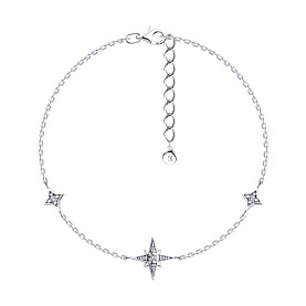 Браслет SOKOLOV - Серебро 925, Фианит (арт. 94051181)