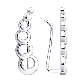 Серьги Diamant - Серебро 925 (арт. 94-120-01157-1)