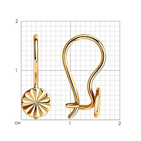 Серьги SOKOLOV - Золото 375 (арт. 021632-4)
