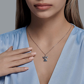 Подвеска SOKOLOV - Серебро 925, Фианит (арт. 94032964)