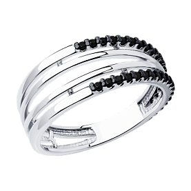 Кольцо Diamant - Серебро 925, Фианит (арт. 94-110-01577-1)