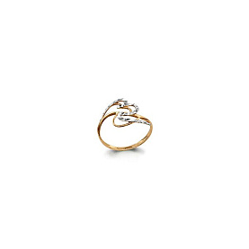 Кольцо Аквамарин - Золото 375 (арт. 51544.8)