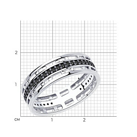 Кольцо Diamant - Серебро 925, Фианит (арт. 94-110-01310-1)