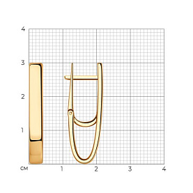 Серьги Diamant - Серебро 925 (арт. 93-120-00645-1)
