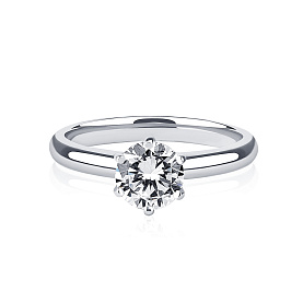 Кольцо Platinum Lab. - Платина 950, Бриллиант (арт. ПК-056-01)