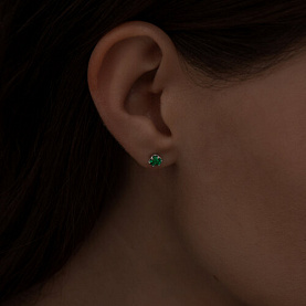 Серьги SOKOLOV - Серебро 925, Фианит (арт. 94023120)