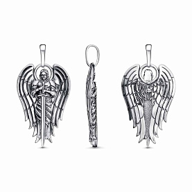 Подвеска Красная пресня - Серебро 925 (арт. 53016398)