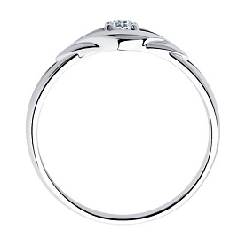 Кольцо SOKOLOV - Серебро 925, Фианит (арт. 94011586)